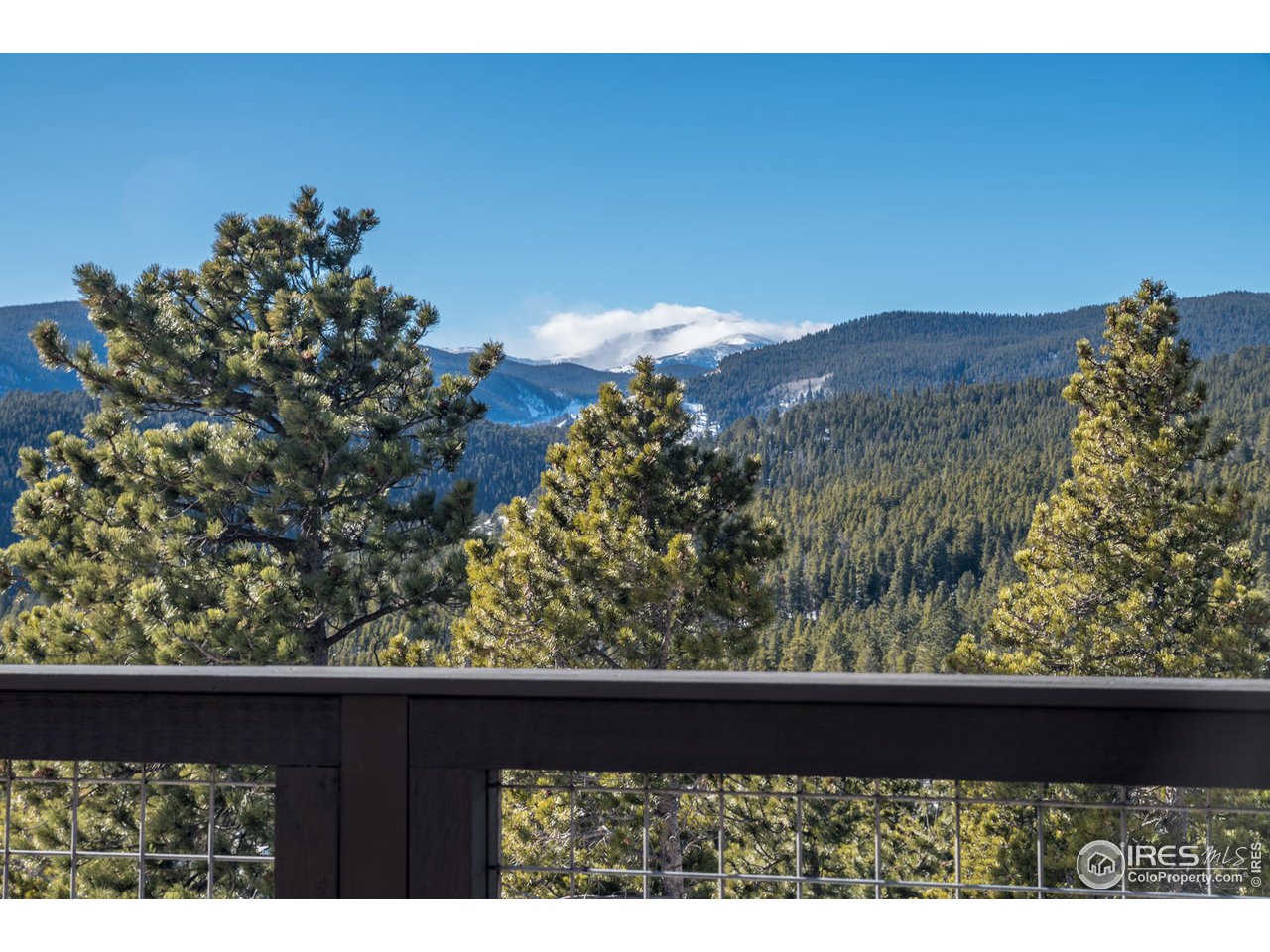 21 Ridge View Road Nederland, CO 80466 - Photo 4 of 40 View from deck to west