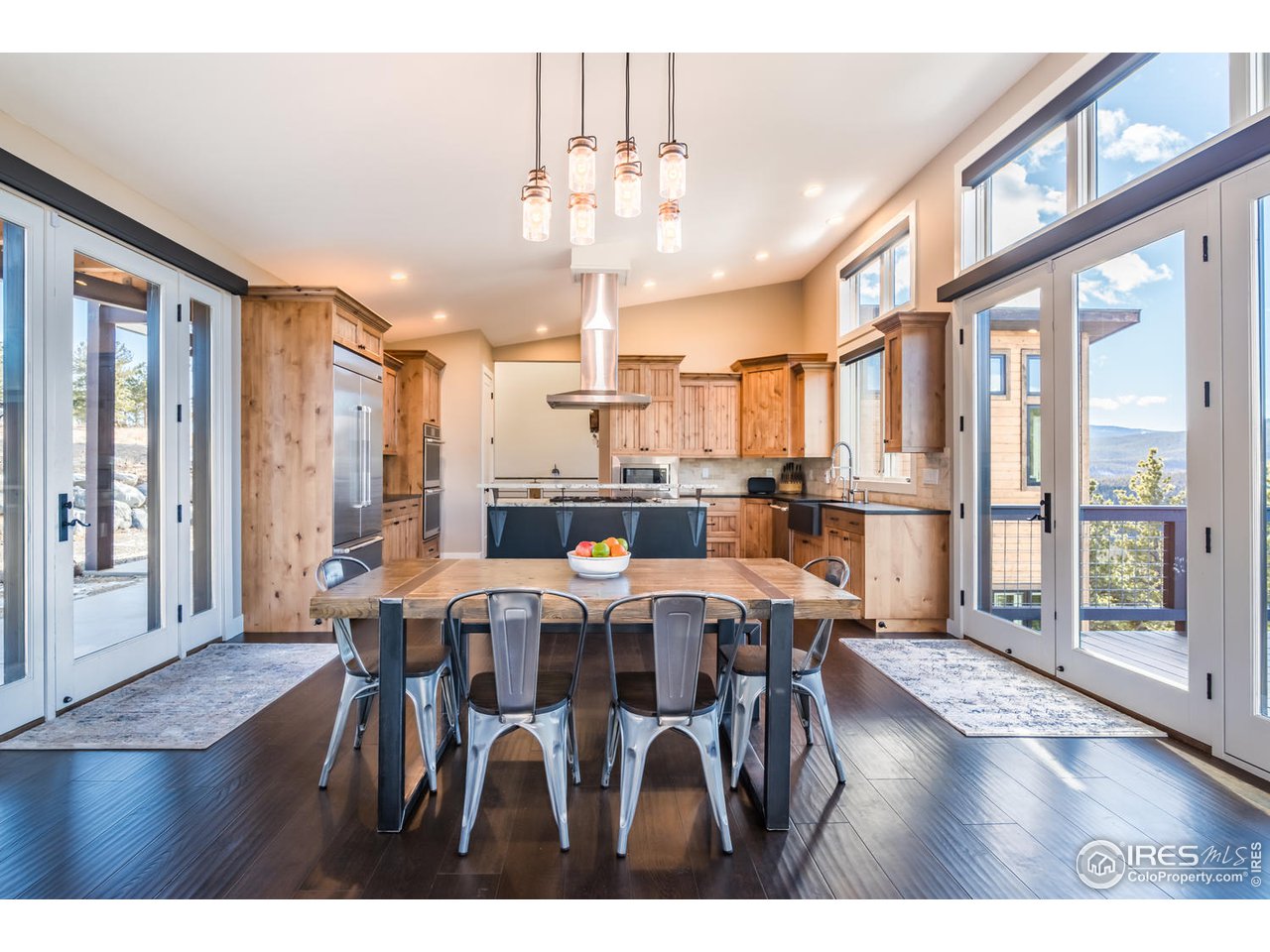 21 Ridge View Road Nederland, CO 80466 - Photo 9 of 40 Dining room to great room