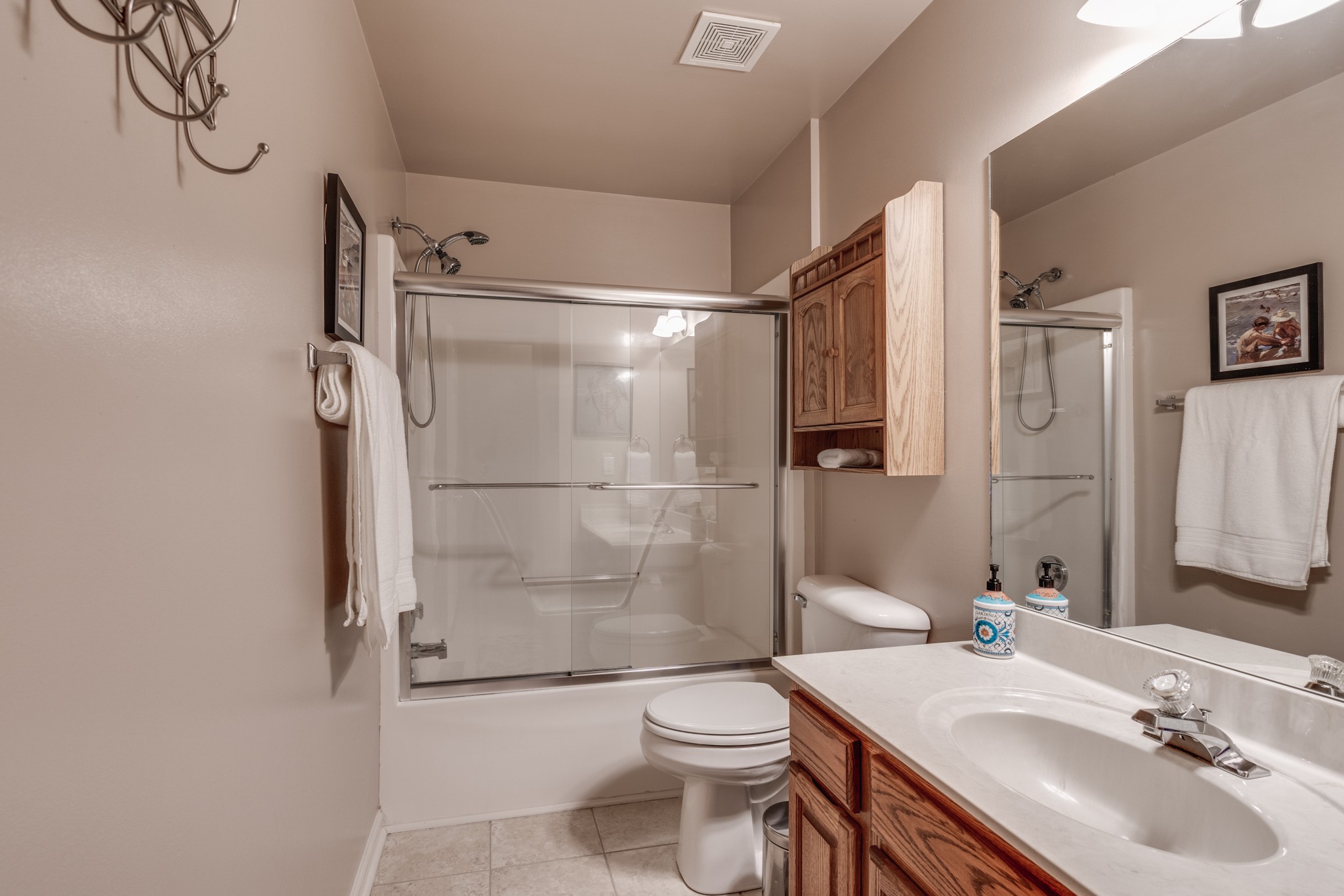 7139 New Hope Road Fairview, TN 37062 - Photo 26 of 41 a bathroom with a sink toilet and shower