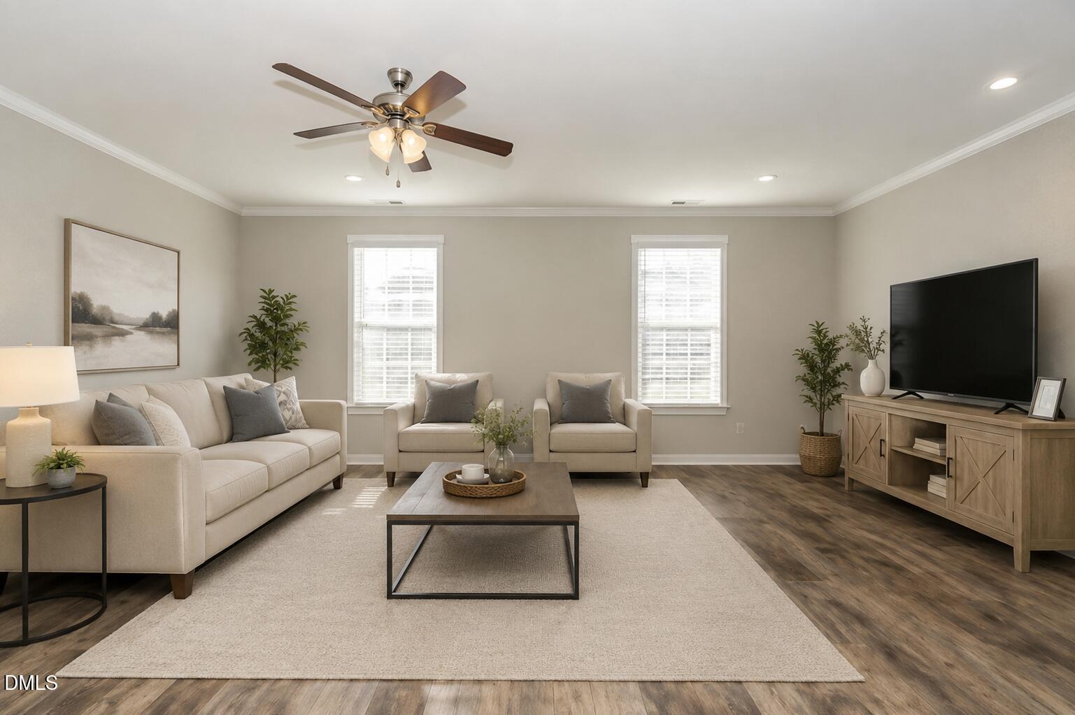 6024 Kayton Street Raleigh, NC 27616 - Photo 8 of 29 Family Room Virtually Staged