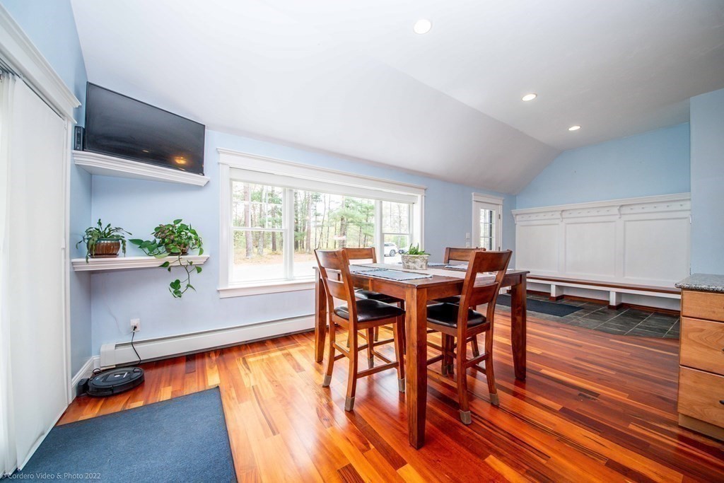 558 County Road Wareham, MA 02576 - Photo 8 of 32 a dining room with furniture and wooden floor