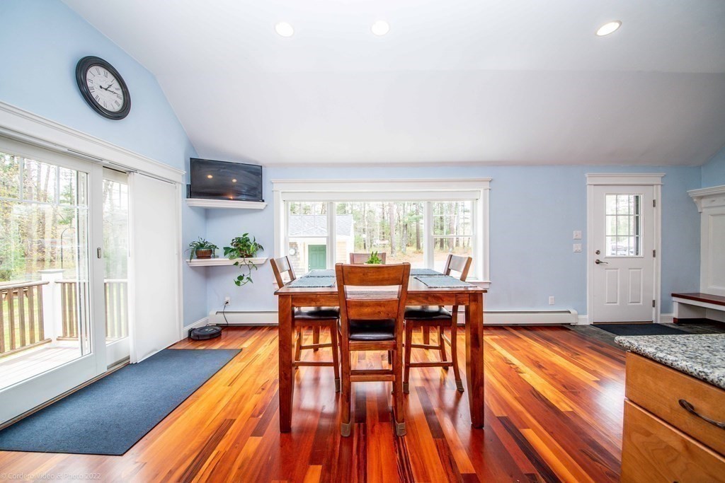 558 County Road Wareham, MA 02576 - Photo 9 of 32 a view of a dining room with furniture window and wooden floor