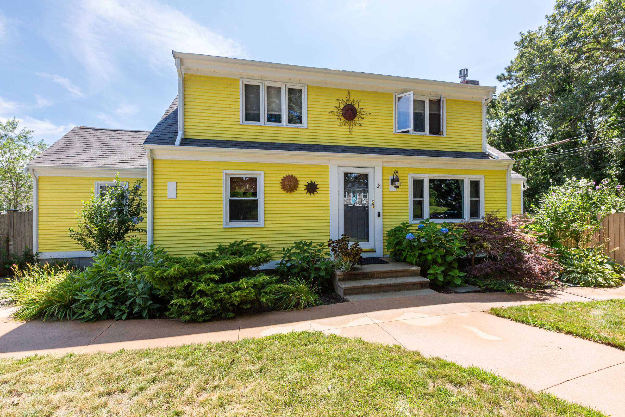 front view of a house
