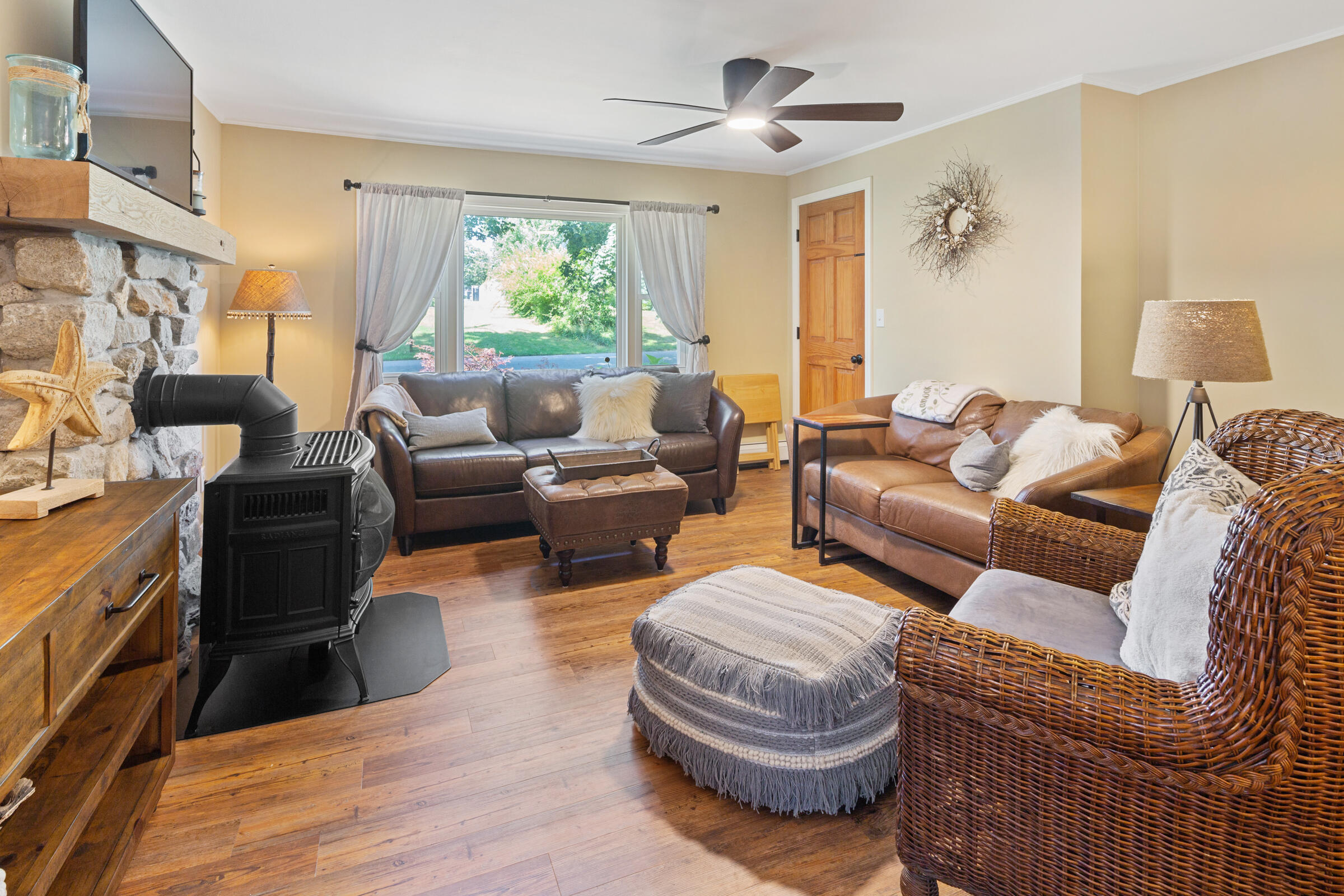 31 Soundview Road Centerville, MA 02632 - Photo 12 of 50 a living room with furniture and a large window