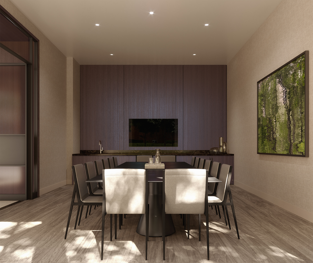 1550 North Clark Street, Unit 901 Chicago, IL 60610 - Photo 16 of 19 a view of a dining room with furniture