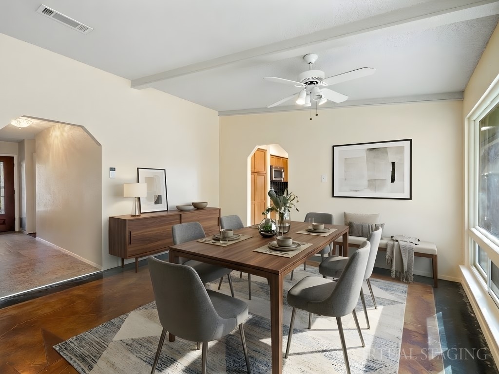 4711 Fieldstone Drive Austin, TX 78735 - Photo 7 of 40 a view of a dining room with furniture