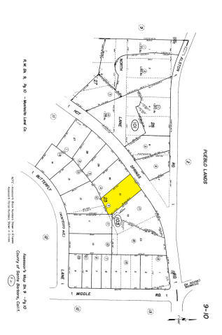 244 Hot Springs Road Santa Barbara, CA 93108 - Photo 35 of 36 Plot Map