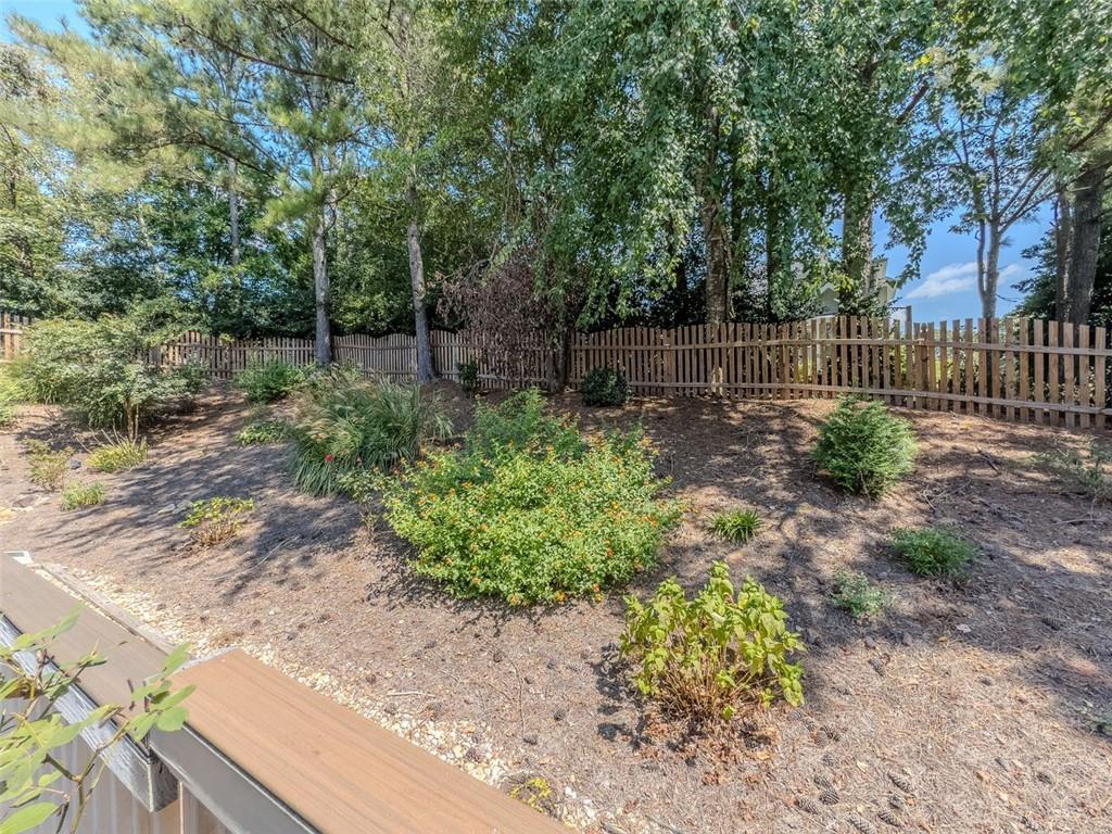 1739 Praters Point Dacula, GA 30019 - Photo 45 of 48 a backyard of a house with lots of green space