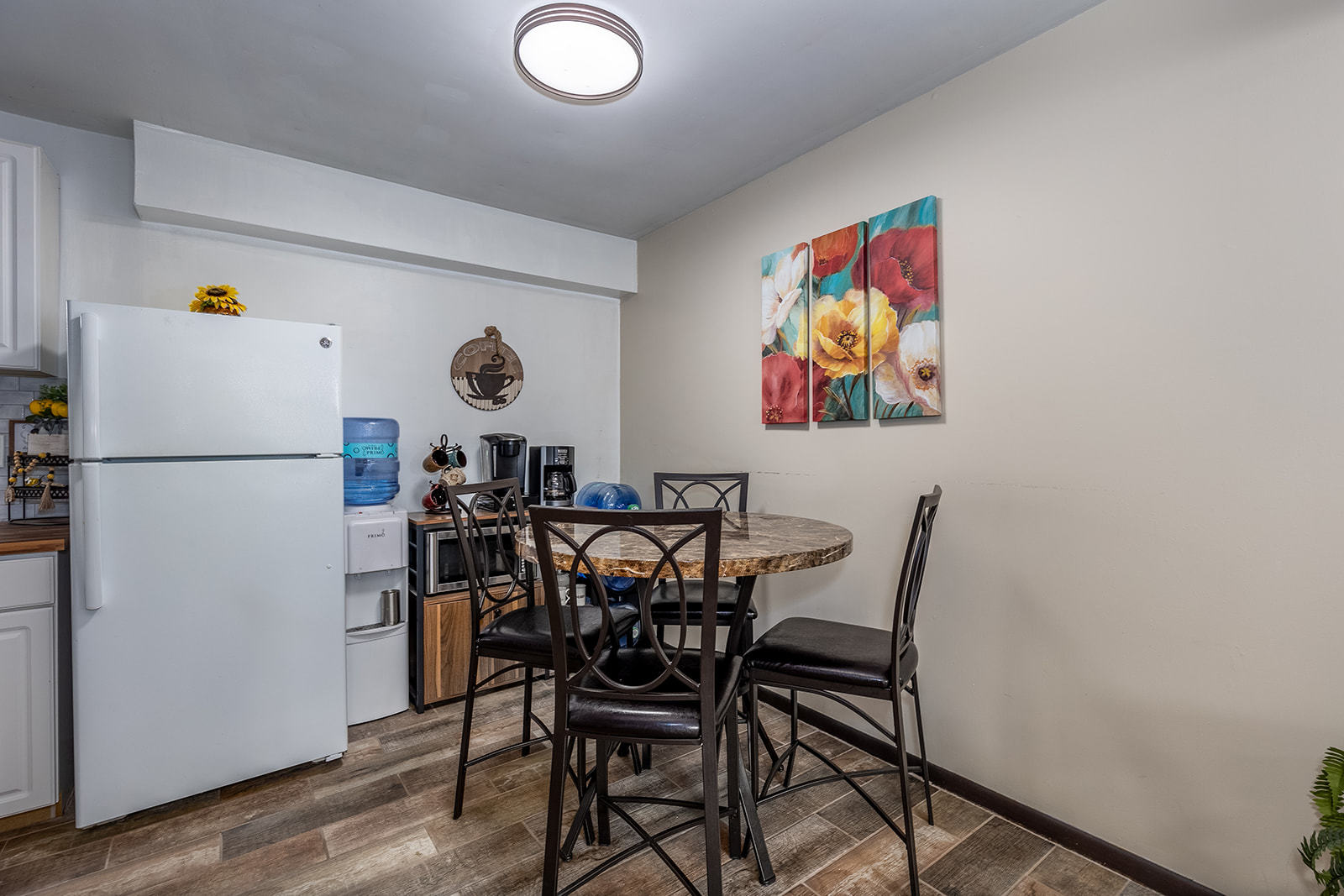 2134 Root Street Crest Hill, IL 60403 - Photo 8 of 17 a view of a dining room with furniture and wooden floor