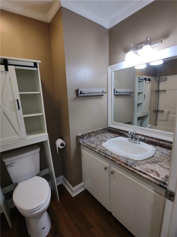1 Westlyn Drive Rome, GA 30165 - Photo 13 of 26 a bathroom with a granite countertop toilet sink and mirror