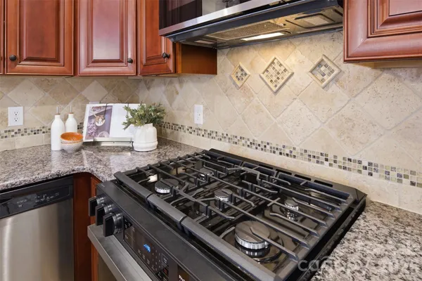 a close up of a stove top oven sitting on a counter