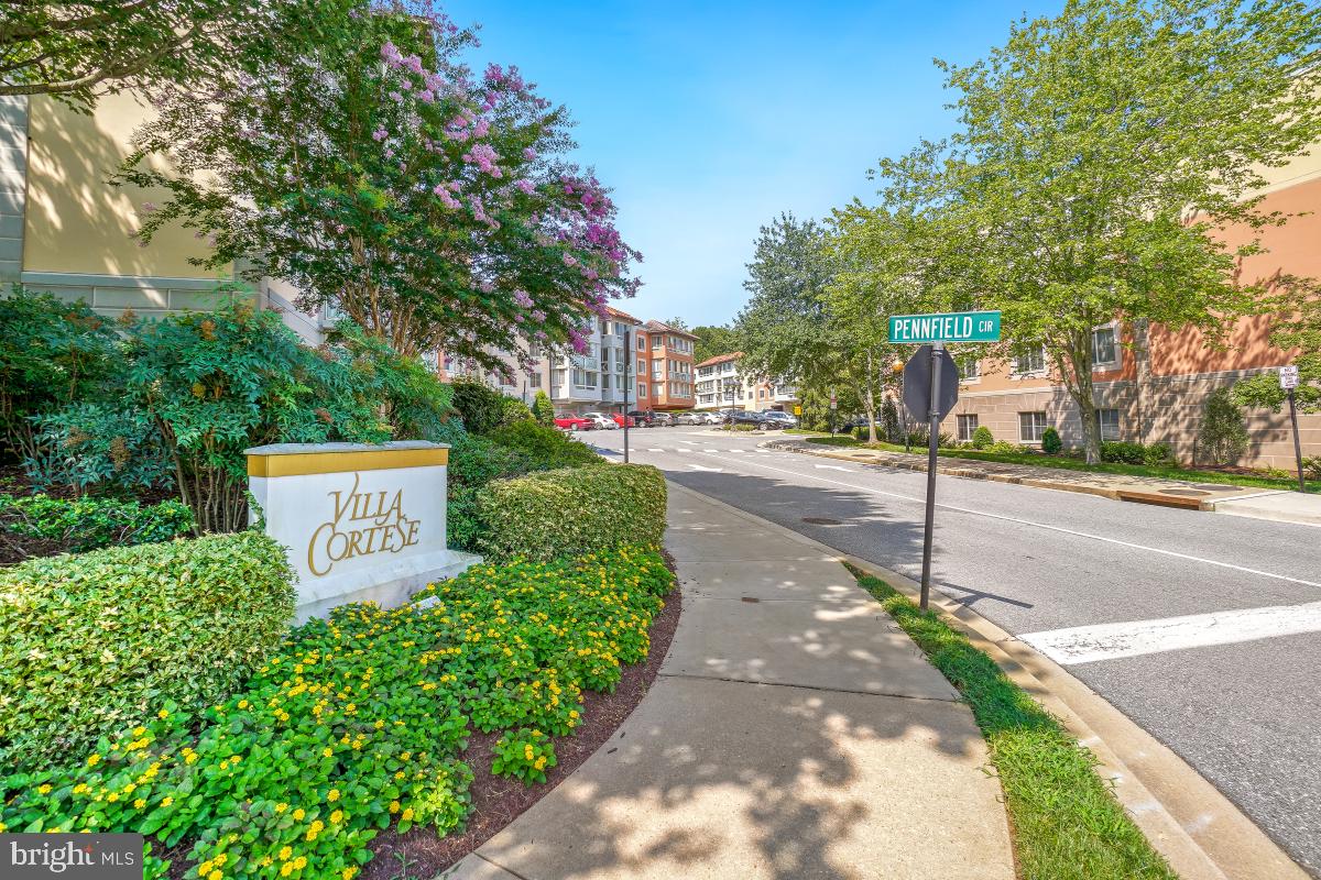 14809 Pennfield Circle, Unit 105 Silver Spring, MD 20906 - Photo 29 of 29 a sign on the side of a road