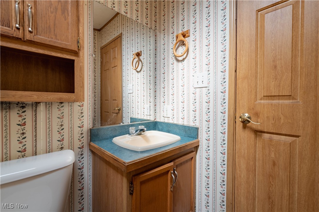 73550 Old Twenty One Road Kimbolton, OH 43749 - Photo 17 of 35 Bathroom featuring vanity and toilet
