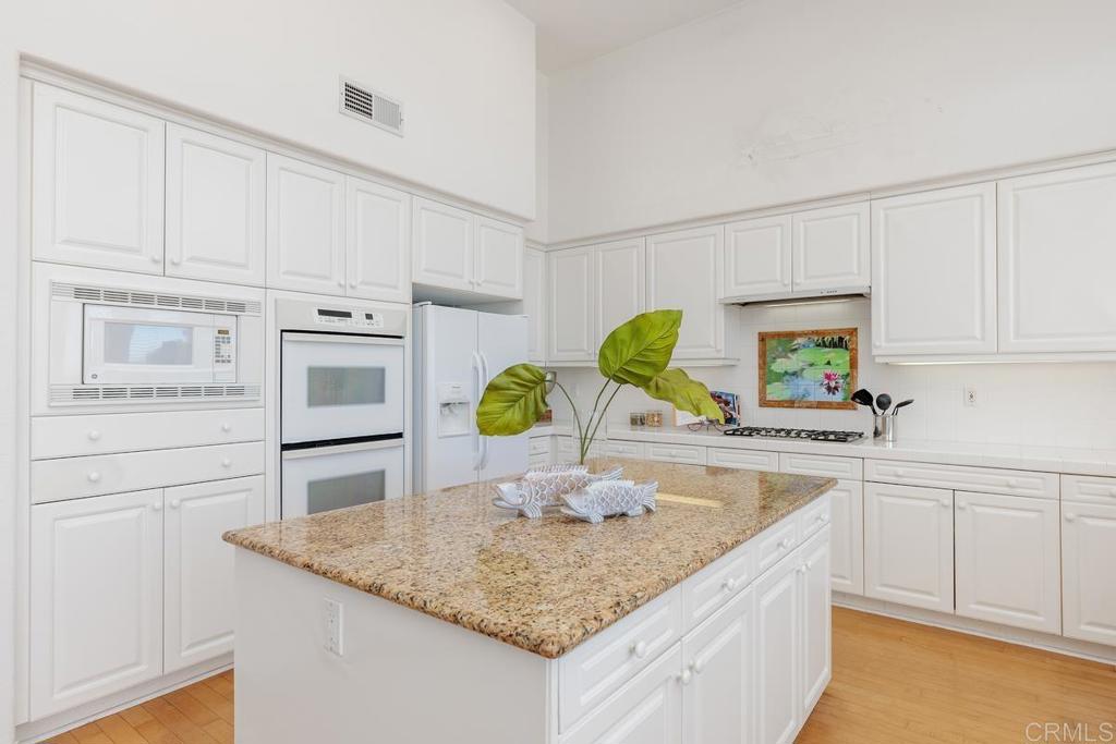 250 Pacific View Lane Encinitas, CA 92024 - Photo 17 of 40 a kitchen with cabinets appliances and a sink