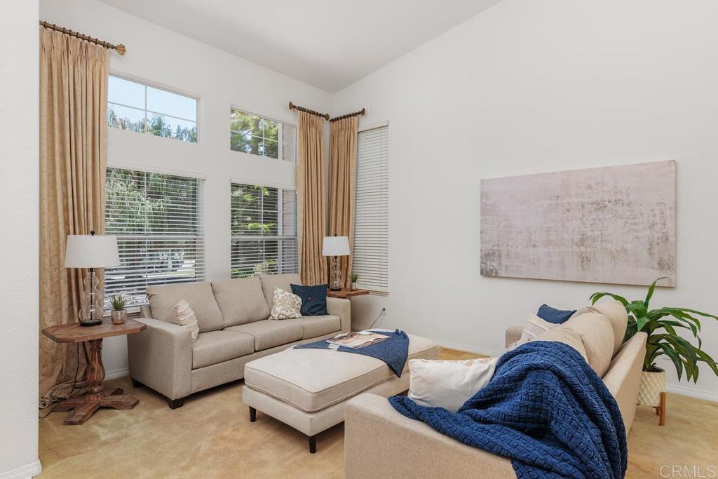 250 Pacific View Lane Encinitas, CA 92024 - Photo 9 of 40 a living room with furniture and a large window