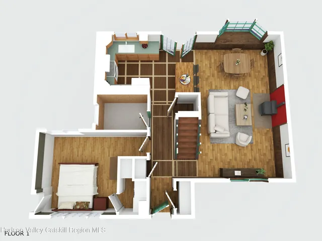 a picture of a floor plan