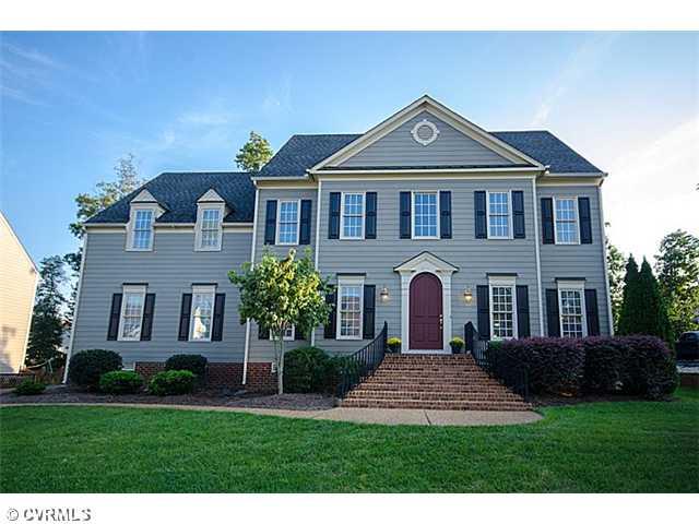 913 Rise Shaft Road Midlothian, VA 23114 - Photo 1 of 24 Exterior Front - Light, bright and airy this award winning floorplan sits on one of the nicest lots in Kingham.