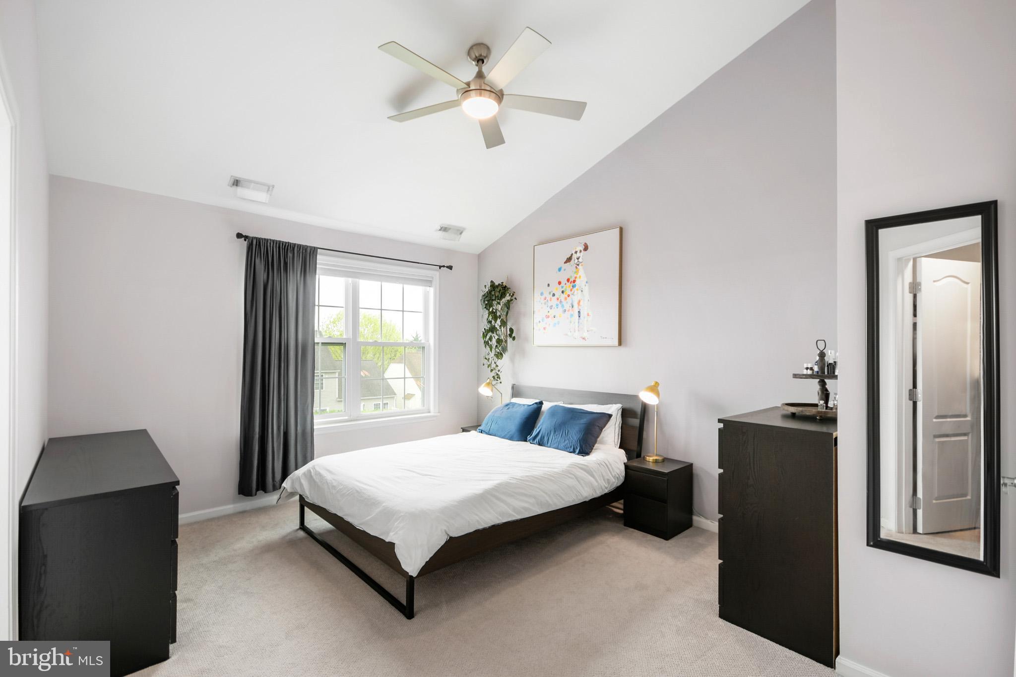 2630 Cameron Way Frederick, MD 21701 - Photo 26 of 47 Primary bedroom with vaulted ceiling