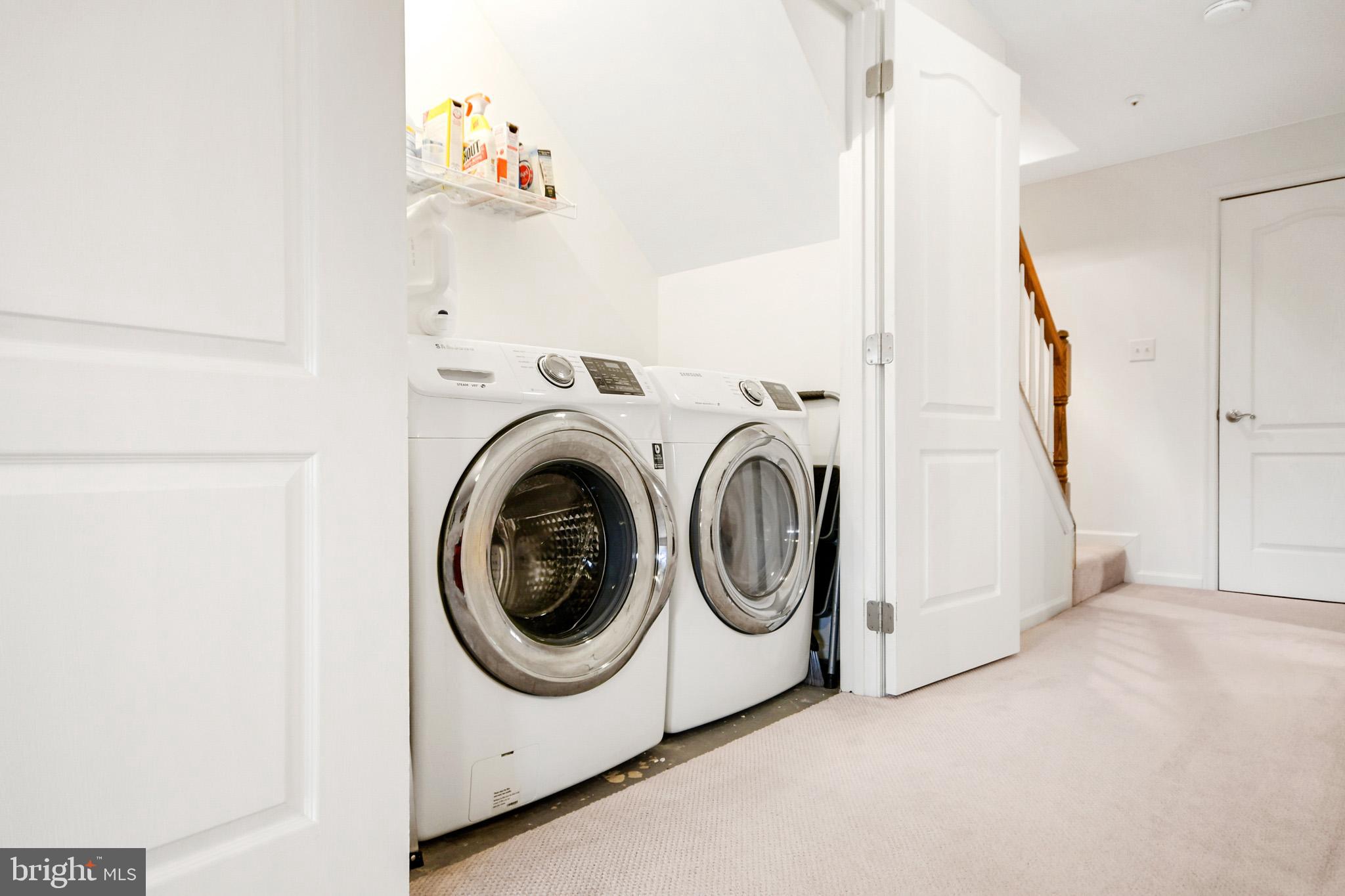 2630 Cameron Way Frederick, MD 21701 - Photo 37 of 47 Lower-level laundry w/ HE washer/dryer