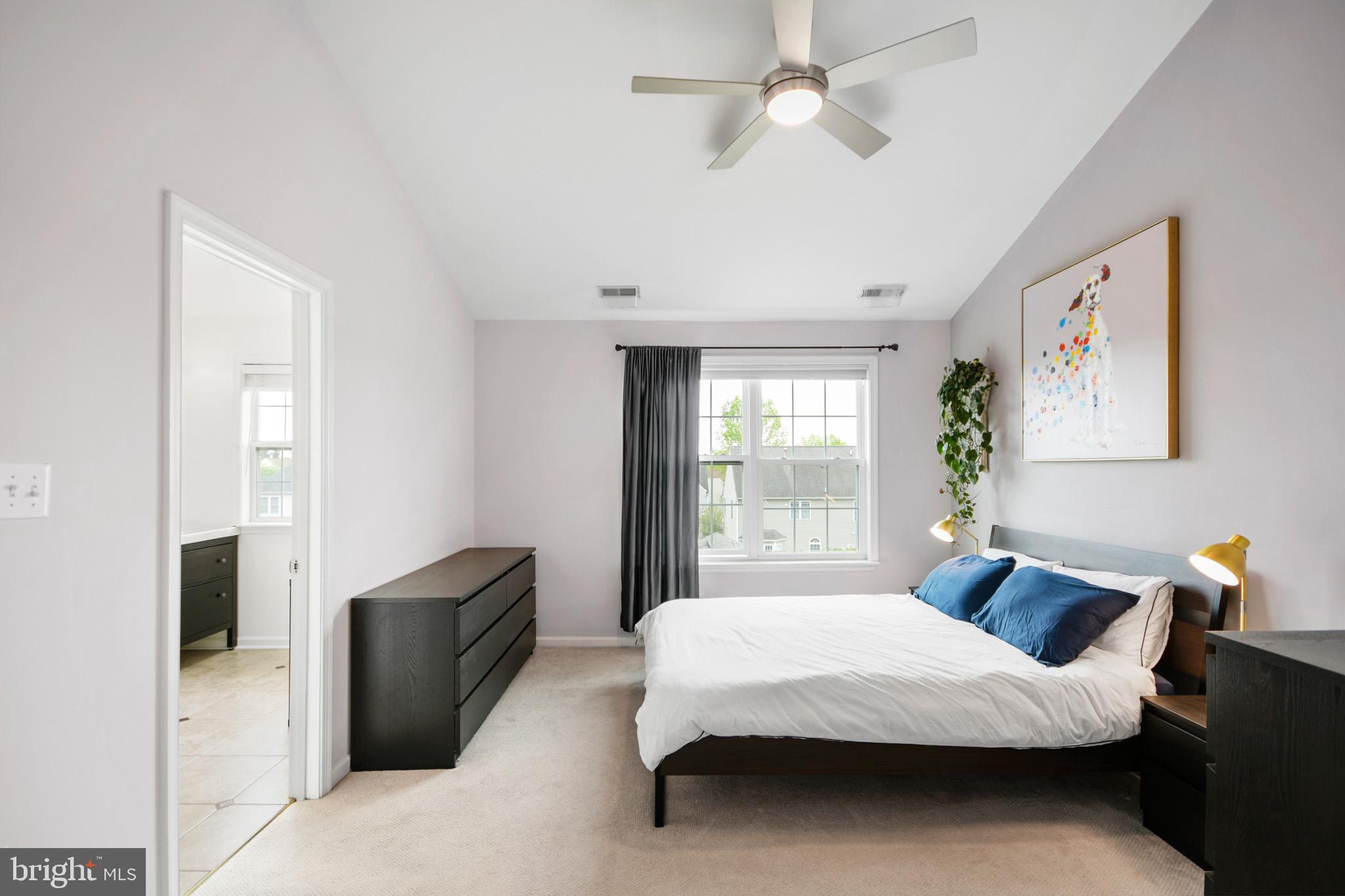 2630 Cameron Way Frederick, MD 21701 - Photo 4 of 47 Spacious primary bedroom with vaulted ceiling