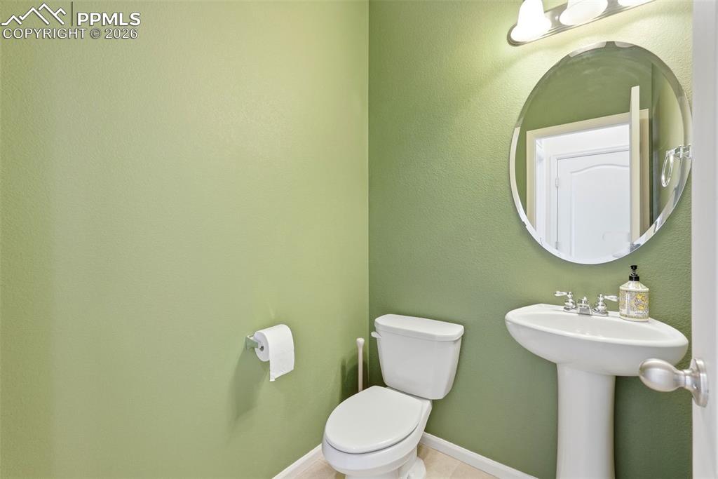 1424 Diamond Rim Drive Colorado Springs, CO 80921 - Photo 24 of 48 Main level 1/2 bath