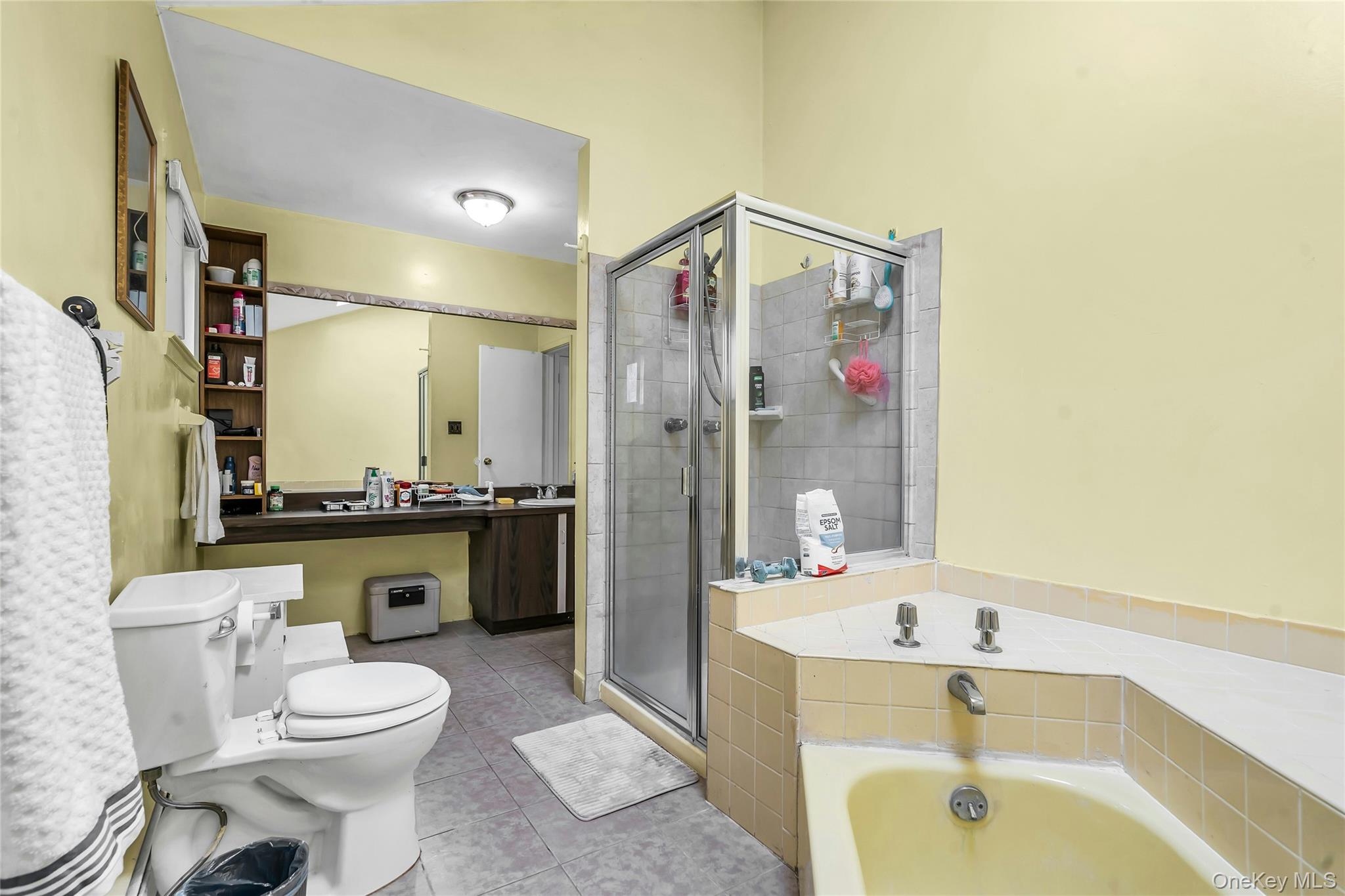 7 Hastings Drive Ridge, NY 11961 - Photo 20 of 33 a bathroom with a sink a toilet and shower