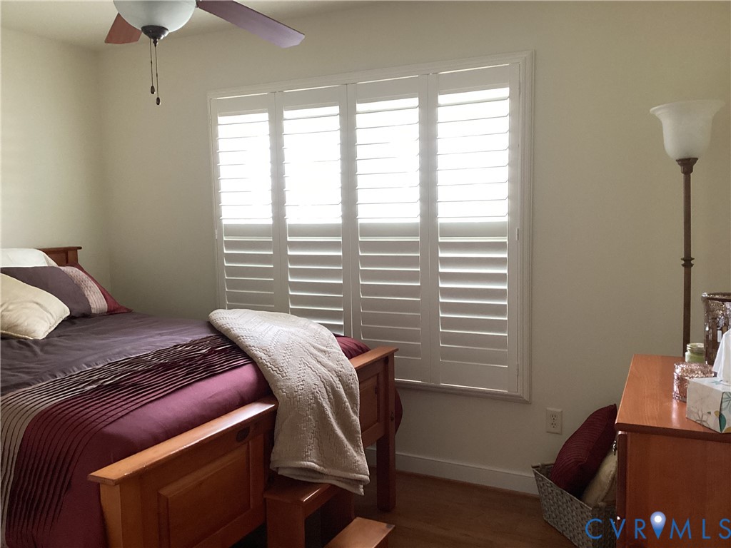 11611 Hillside Road Chester, VA 23831 - Photo 28 of 38 Bedroom 3 is nice and cozy with custom shutters
