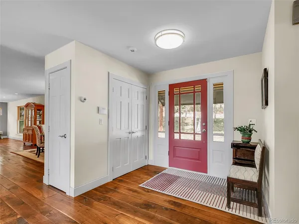 a bedroom with natural light