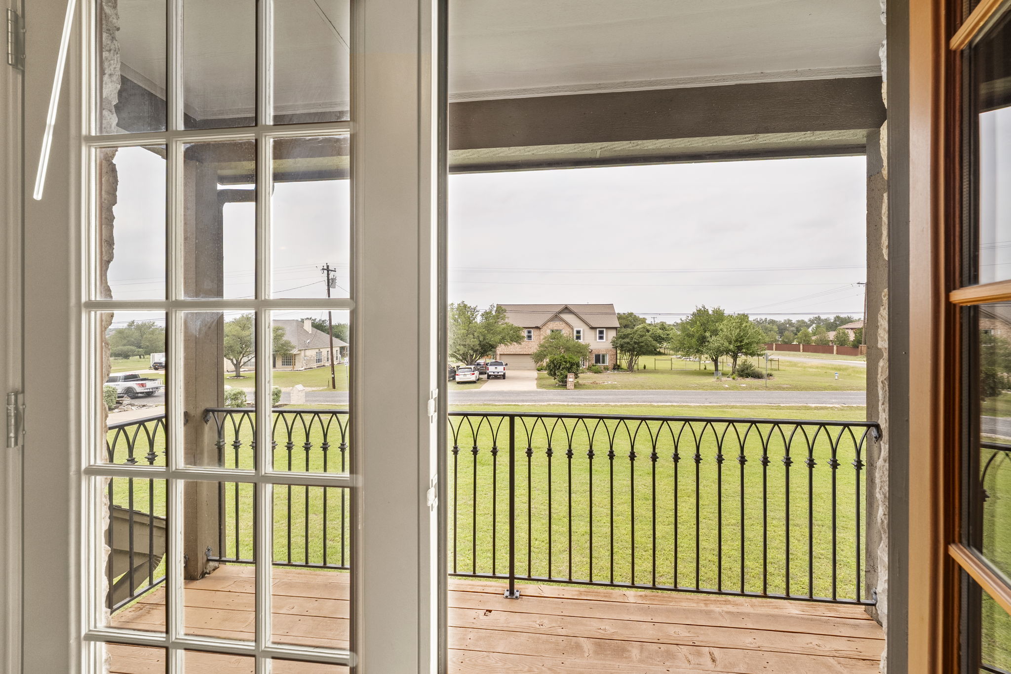 101 Landons Way Georgetown, TX 78633 - Photo 20 of 32 Balcony view facing your front yard