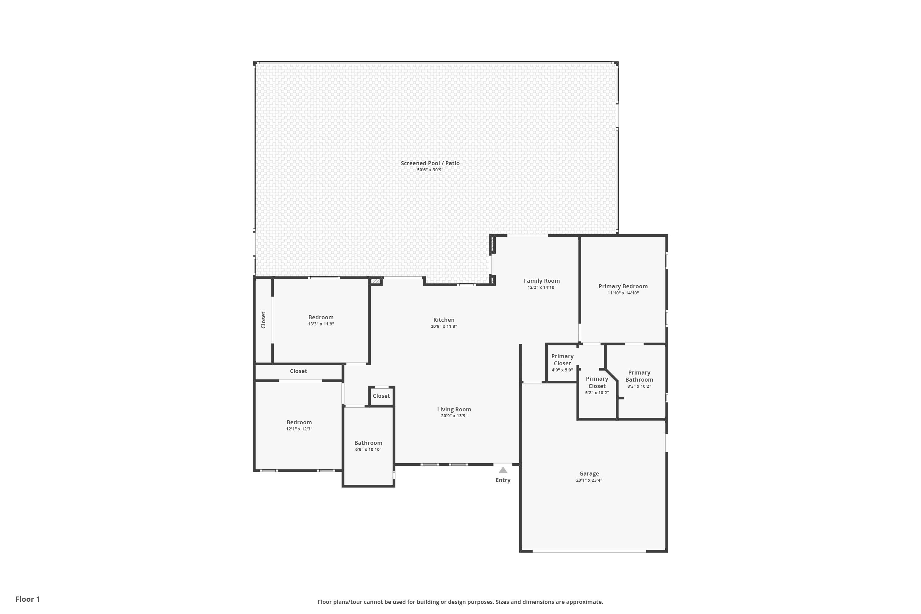 149 Big Springs Drive Naples, FL 34113 - Photo 35 of 35 a picture of floor plan