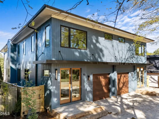 a view of a building with a outdoor space