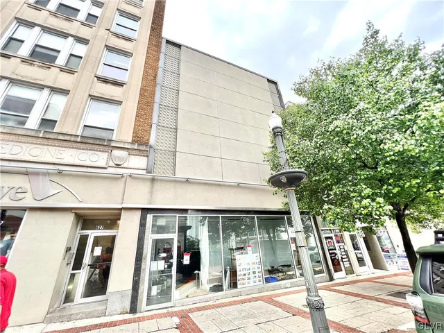 a view of entrance front of building