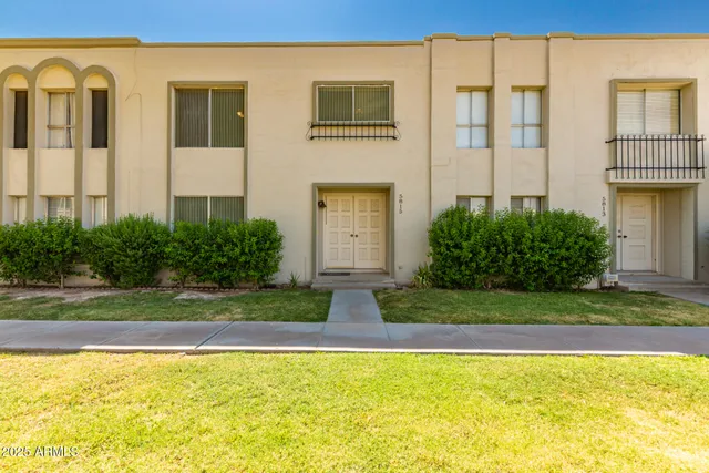 a view of a house with a swimming pool
