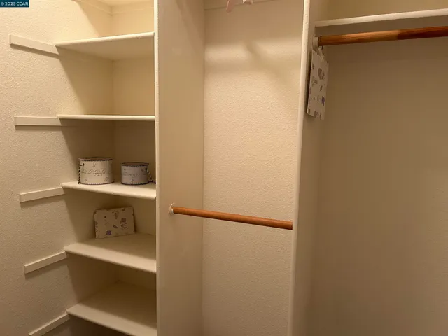 a close view of a bathtub in bathroom