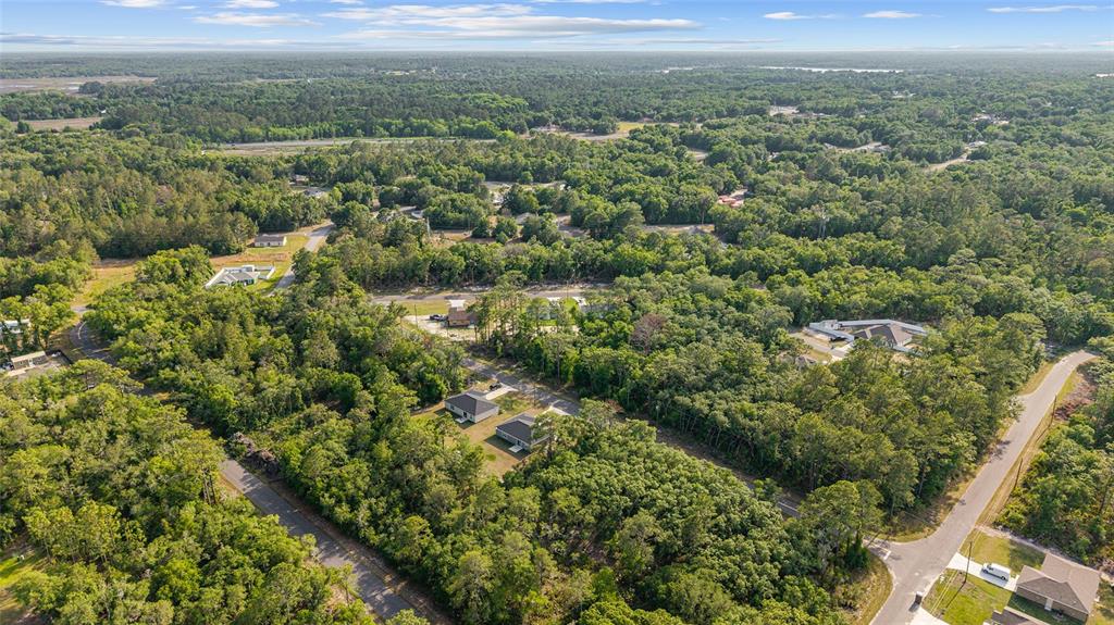360 Locust Road Ocala, FL 34472 - Photo 48 of 48 an aerial view of residential houses with outdoor space and trees