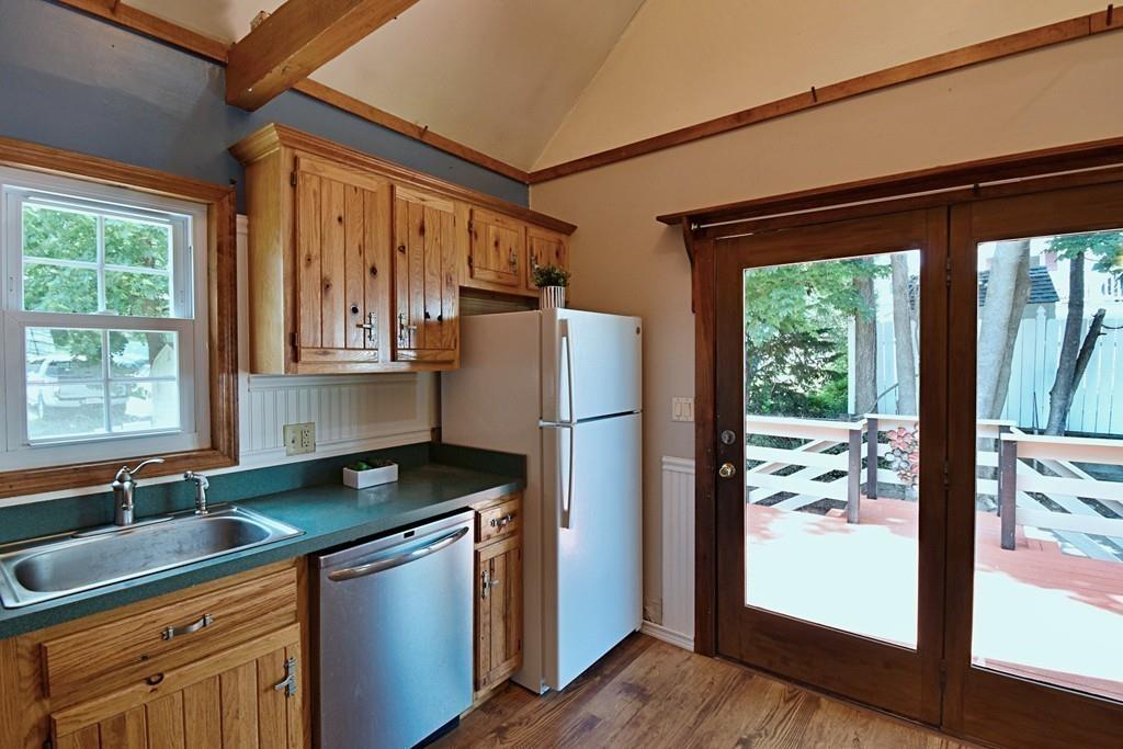 16 Emeline Road Weymouth, MA 02189 - Photo 11 of 40 a kitchen with stainless steel appliances granite countertop a refrigerator and a sink