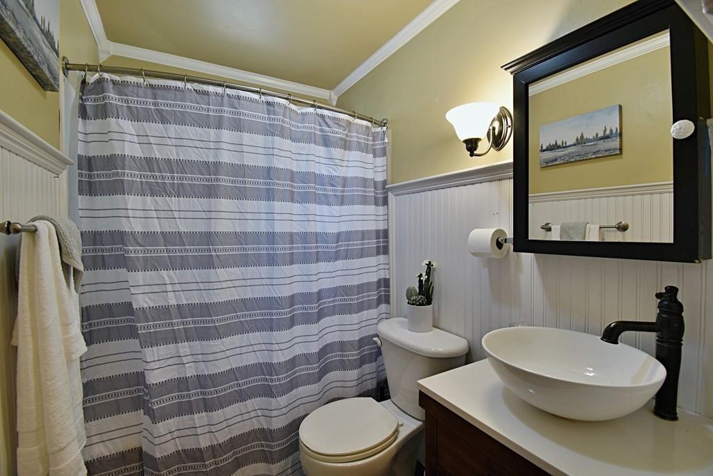 16 Emeline Road Weymouth, MA 02189 - Photo 33 of 40 a bathroom with a toilet and a sink