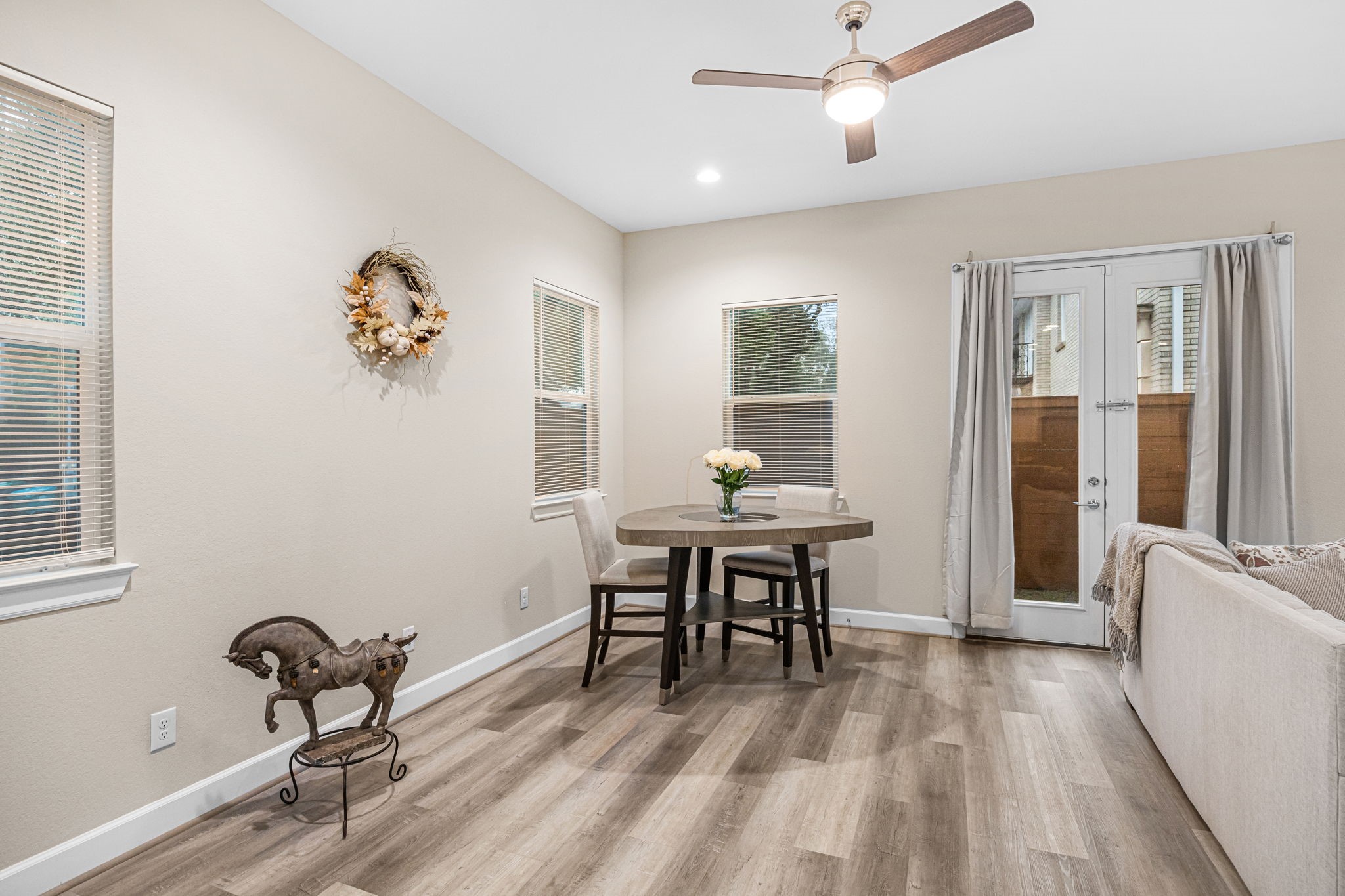 1732 Wichita Street Houston, TX 77004 - Photo 12 of 35 Dining area with abundant natural light and direct access to the private outdoor space.
