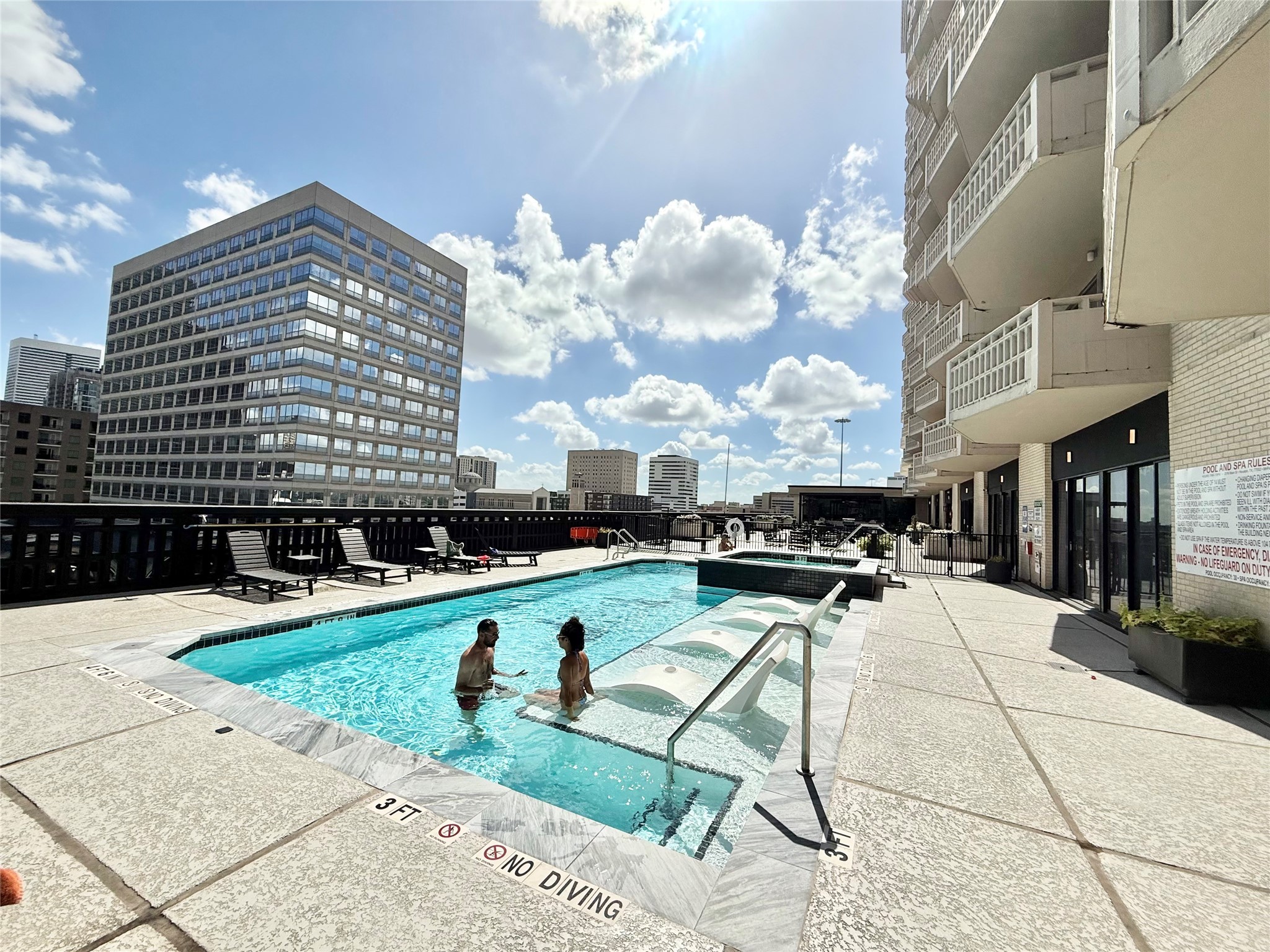 2016 Main, Unit 1904 Houston, TX 77002 - Photo 31 of 40 new pool as of May 2025