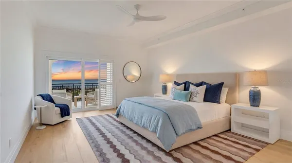 a spacious bathroom with a double vanity sink and a mirror