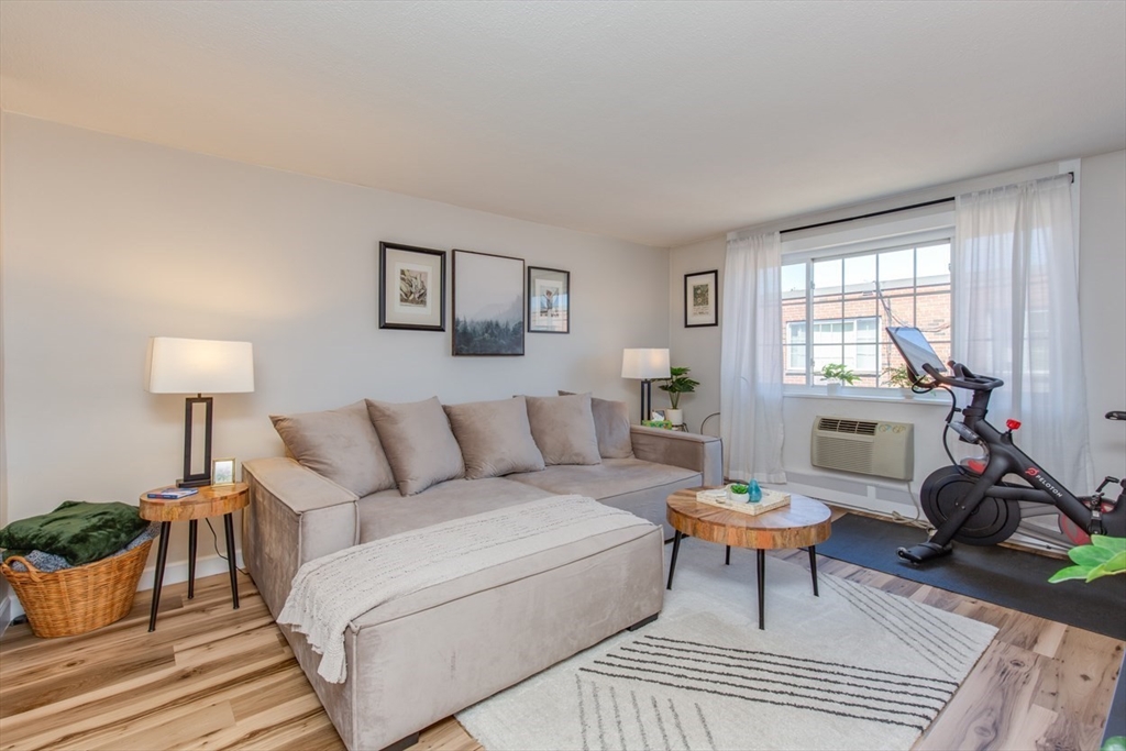 15 Staples Avenue, Unit 46 Everett, MA 02149 - Photo 11 of 35 a living room with furniture a table and a potted plant