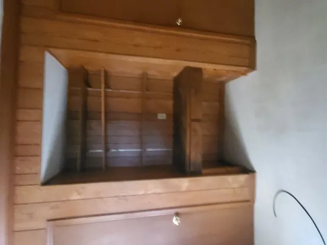 a bathroom with a window