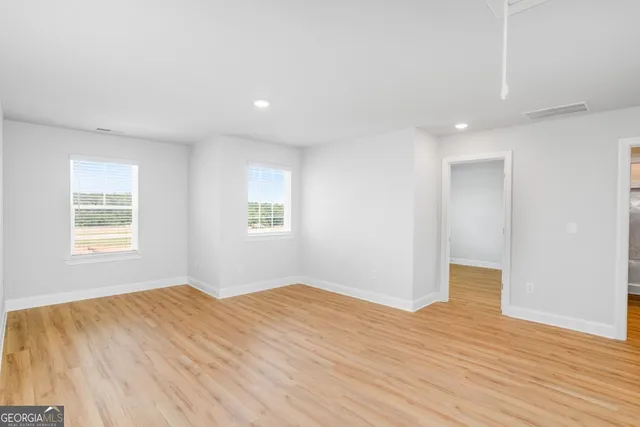 a view of empty room