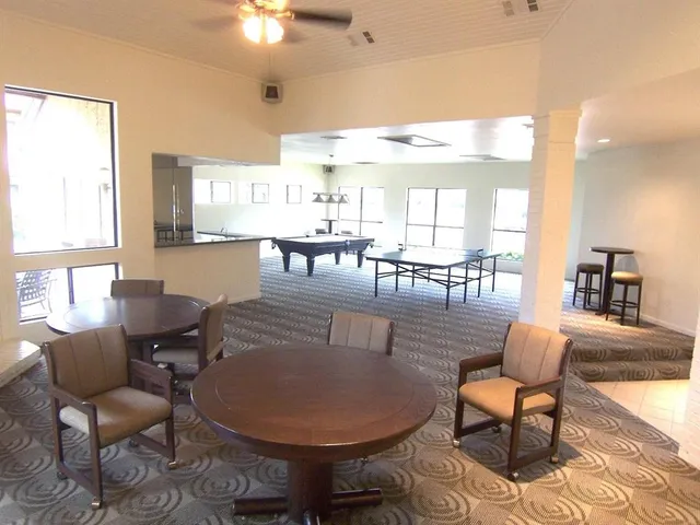 a room with gym equipment