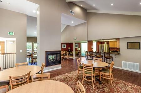 10120 United Place Cupertino, CA 95014 - Photo 25 of 30 a dining room with furniture window and wooden floor