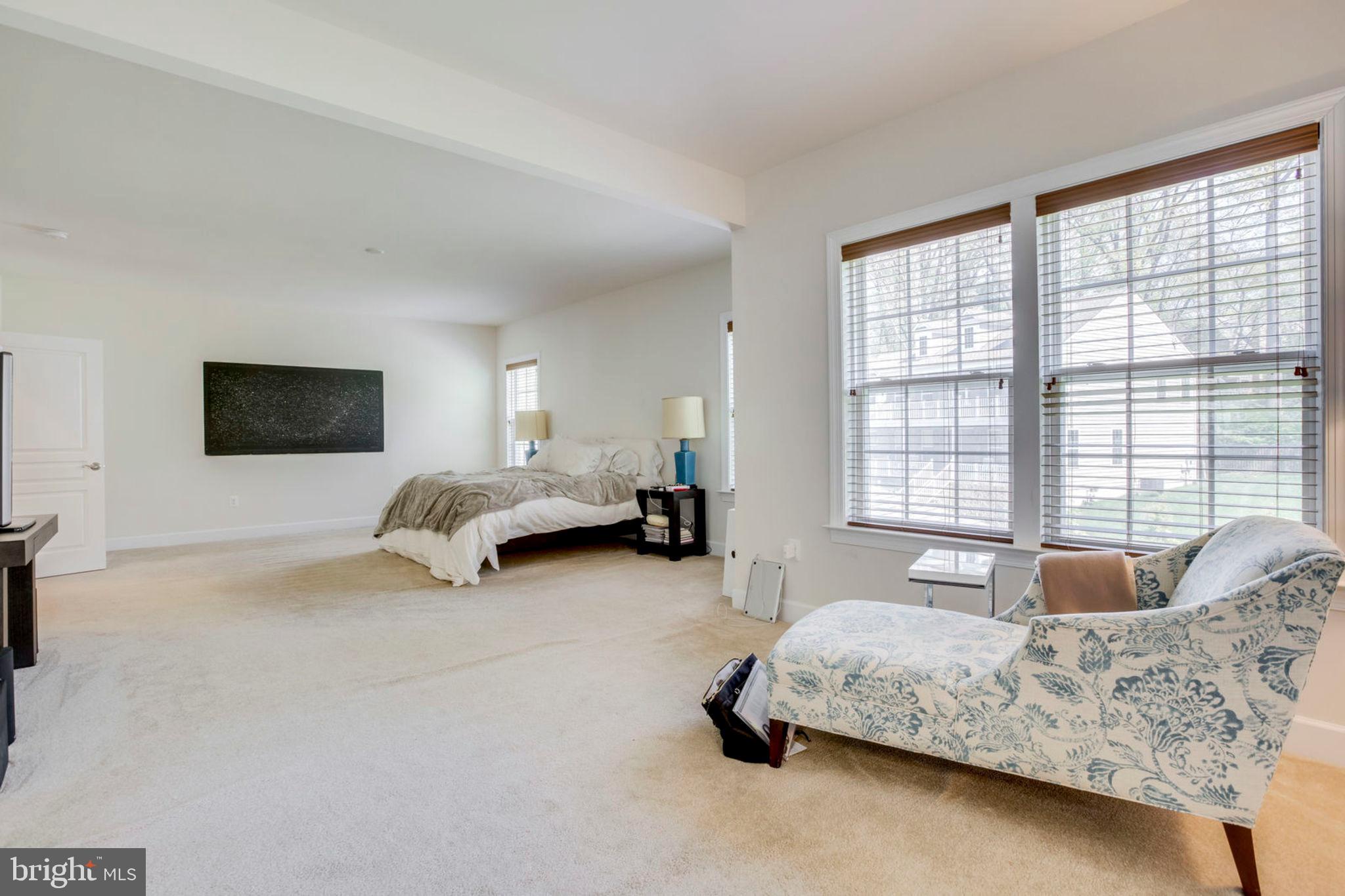1299 Scotts Run Road McLean, VA 22102 - Photo 18 of 22 a spacious bedroom with a bed and a couch