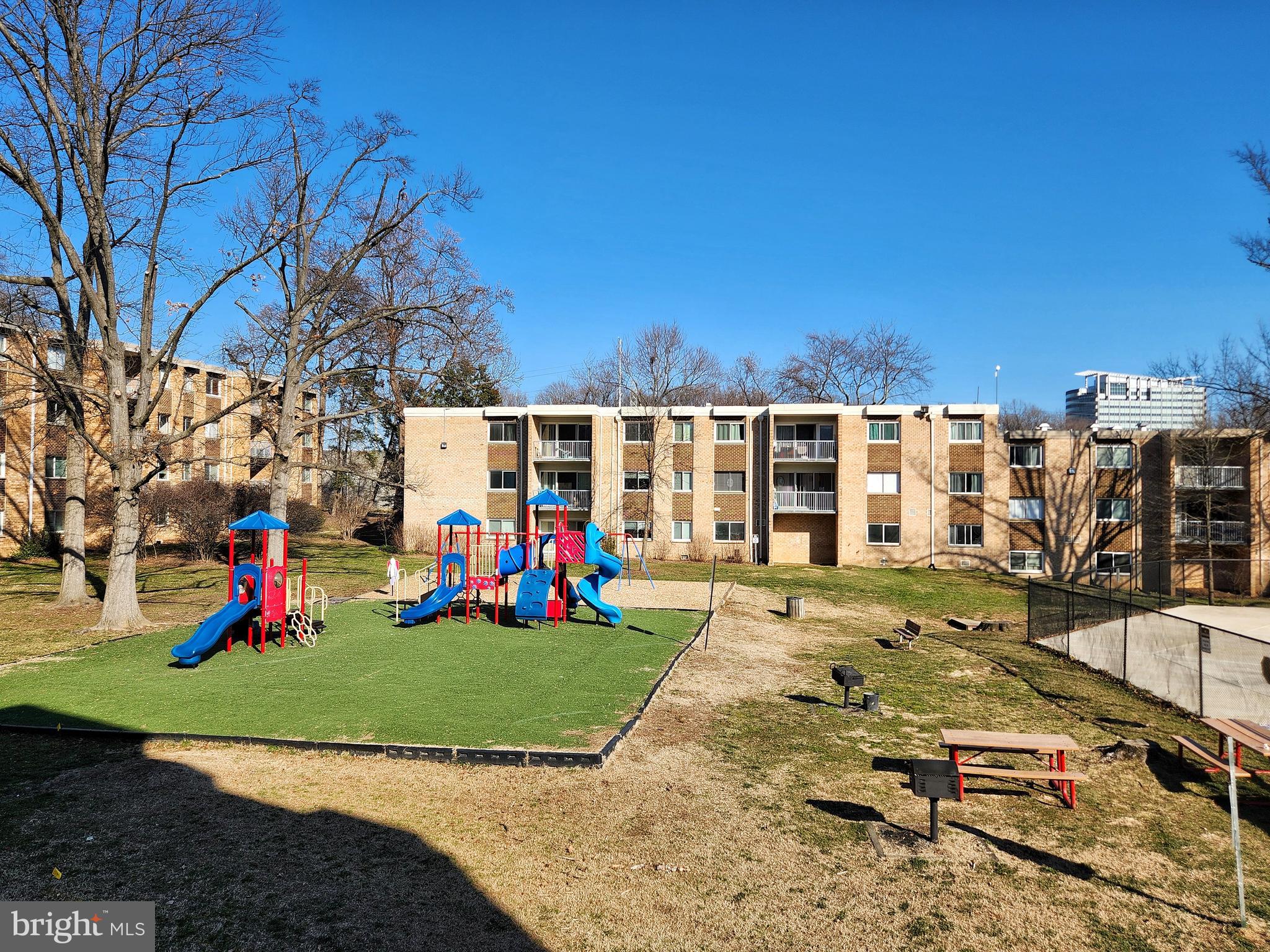 2901 Charing Cross Road, Unit 8 Falls Church, VA 22042 - Photo 33 of 40 a view of yard with swimming pool and seating space