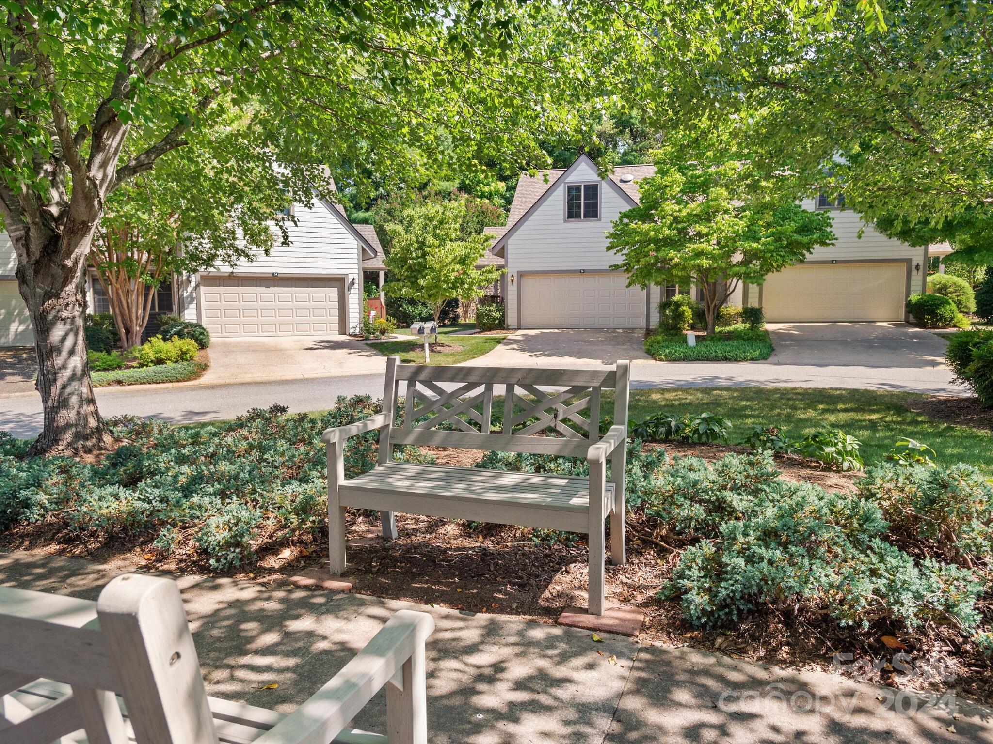 56 Pinnacle Point Drive Asheville, NC 28805 - Photo 36 of 38 a view of backyard of house with green space