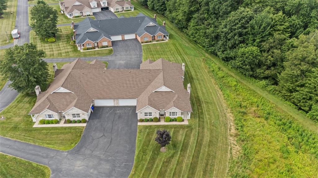 903 Hidden Meadows Circle Renfrew, PA 16053 - Photo 40 of 44 an aerial view of a house with a garden