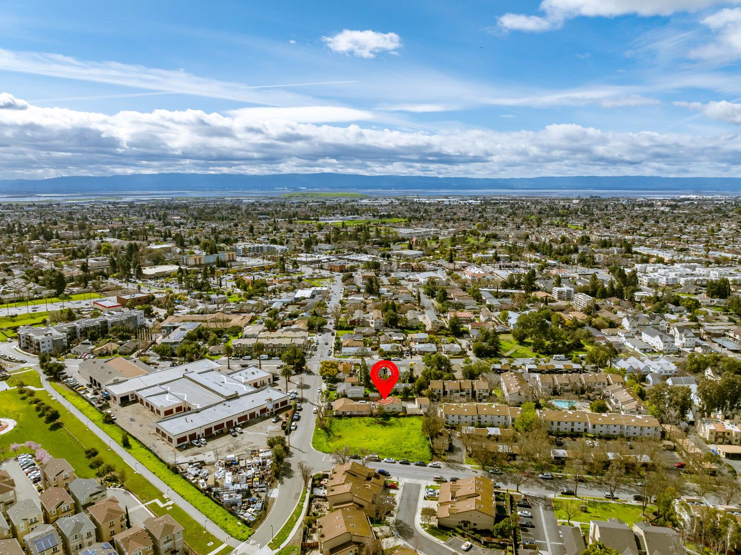 3323 Union Street Fremont, CA 94538 - Photo 12 of 41 an aerial view of residential houses with outdoor space